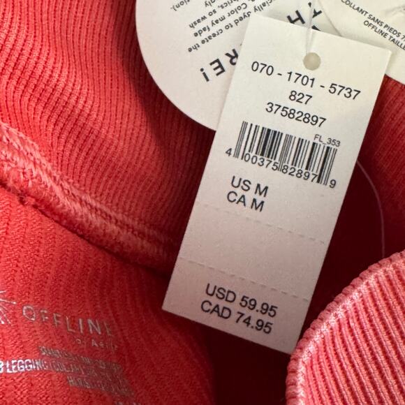 OFFLINE by Aerie Seamless Cable High Waisted Legging - Starburst NWT Size Medium - Picture 8 of 10